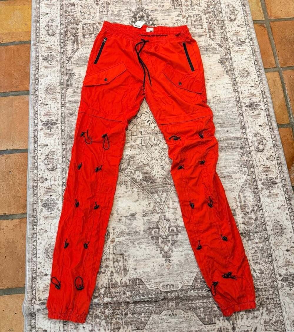 EPTM Red Bungee Cord Cargo Pants Size 2XL-38